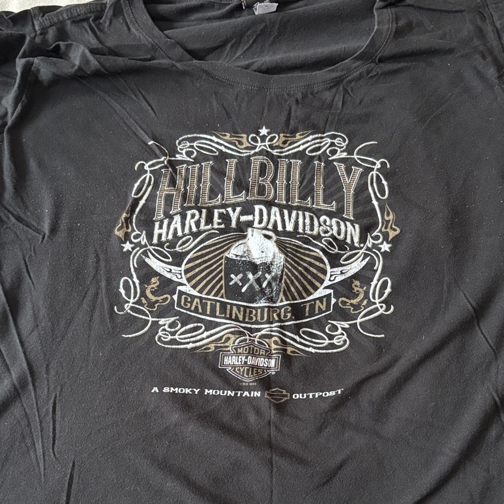 Harley-Davidson Black Hillbilly Graphic Tee